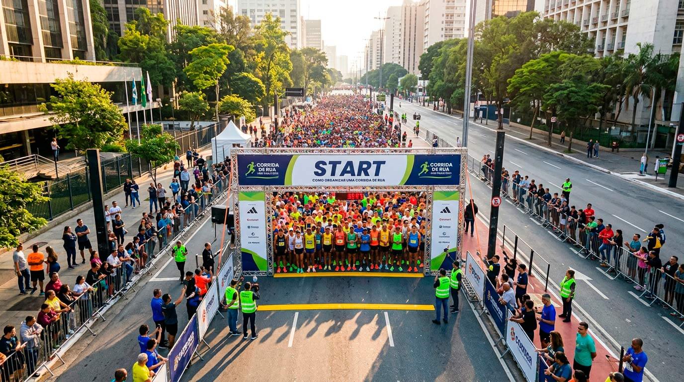 como organizar uma corrida de rua